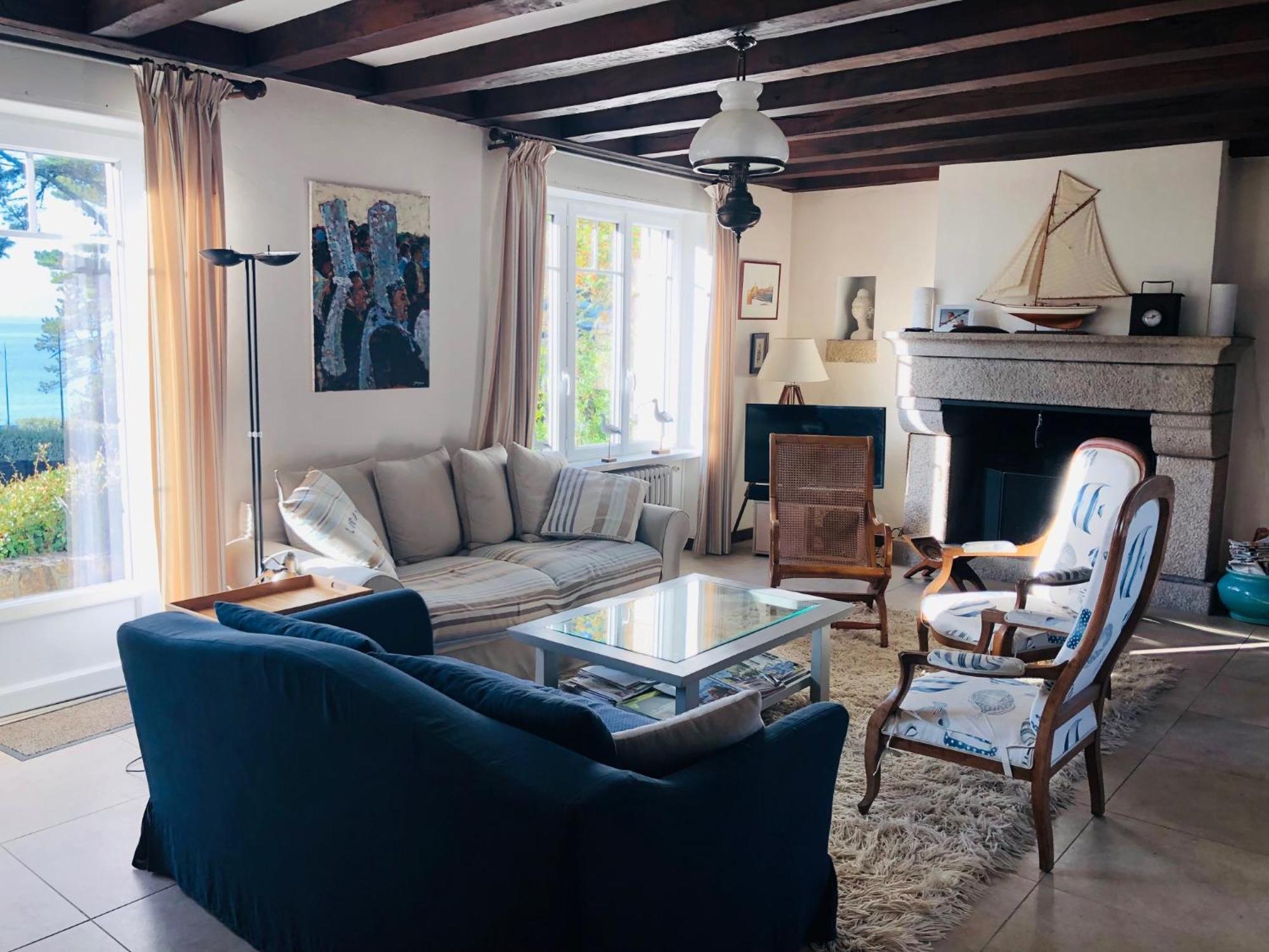 Maison Lumineuse 2Mn Plage Et Village De Morgat 크로종 외부 사진